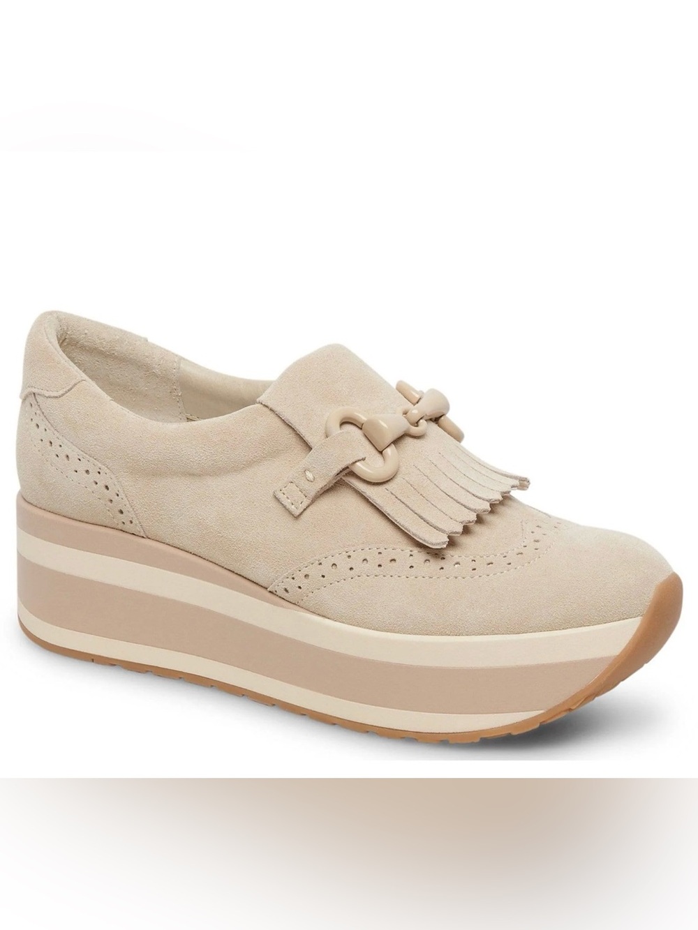Dolce Vita Jhax Platform Toffee Suede Sneaker